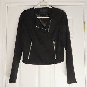 BLANK NYC Black EMO Moto Punk Indie Jacket Blazer Medium Goth Rock Urban